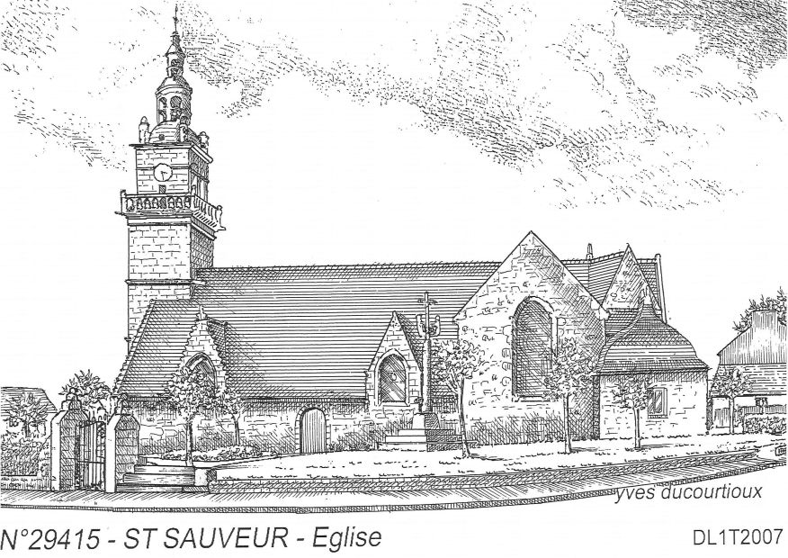 N 29415 - ST SAUVEUR - église